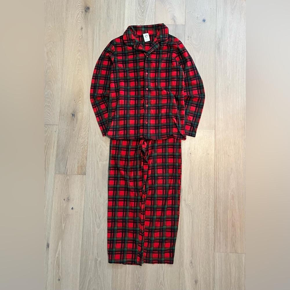 “Mad Dog Concepts” Comfy Red/Black Plaid with Long Sleeve and Pajama Pants
